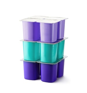 form fill seal yogurt custom color